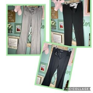 Three pairs of dress slacks